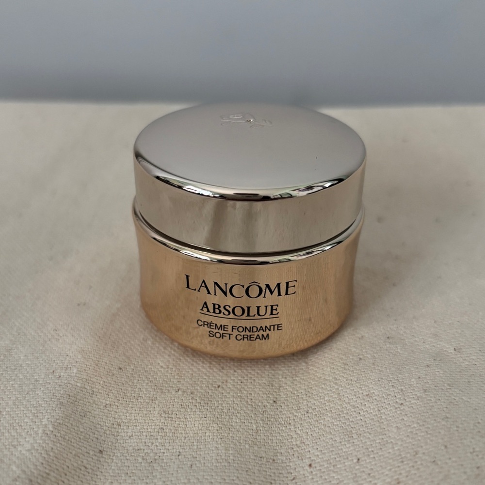 Lancome Absolue Soft Cream - Gold and Silver Jar. 0.5 FL.OZ